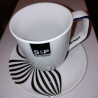 Salt and Pepper bekertje met schotel - Afbeelding 2