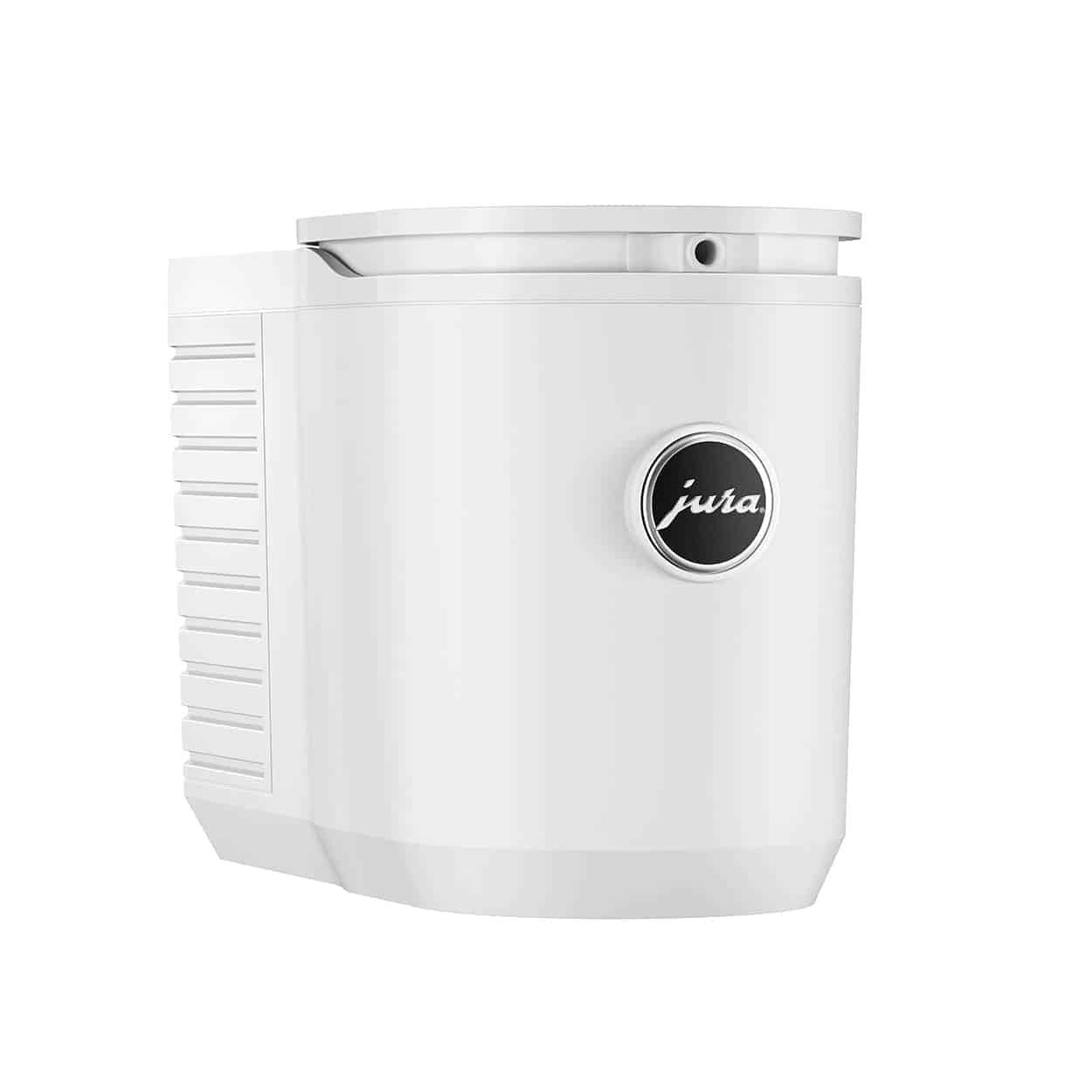 Zuurstofgenerator voor medische of industriële toepassingen, wit apparaat met zwart logo, compact en gebruiksvriendelijk, ideaal voor professionele en thuisgebruik.