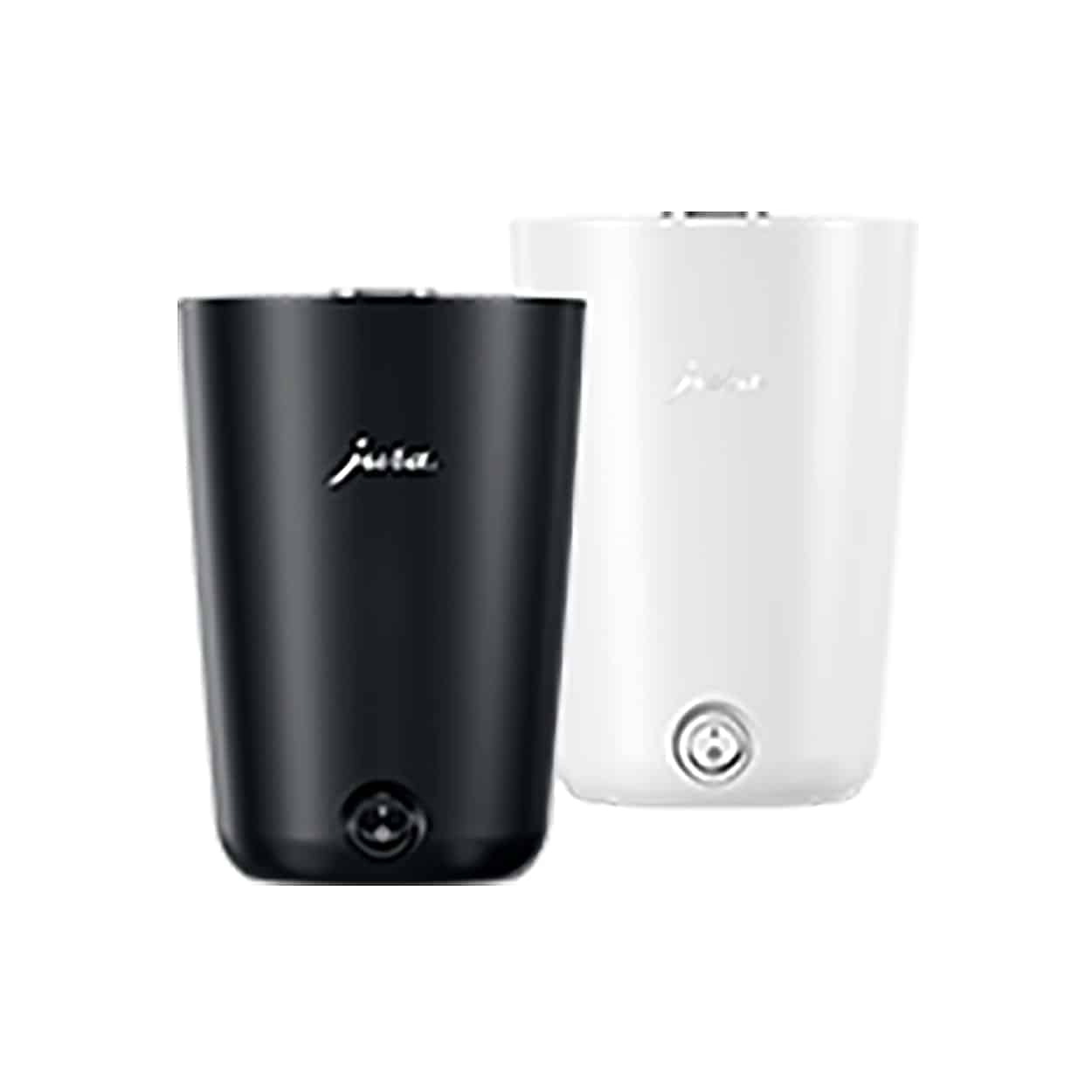 Waterfilter set voor Jura koffiemachines, zwart en wit, voor optimale waterkwaliteit en smaakbehoud. Geschikt voor gebruik in diverse Jura koffiezetapparaten.