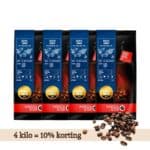 Decafeo Donker 4 kg volumevoordeel met 10% korting