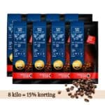 Decafeo Donker 8 kg volumevoordeel met 15% korting