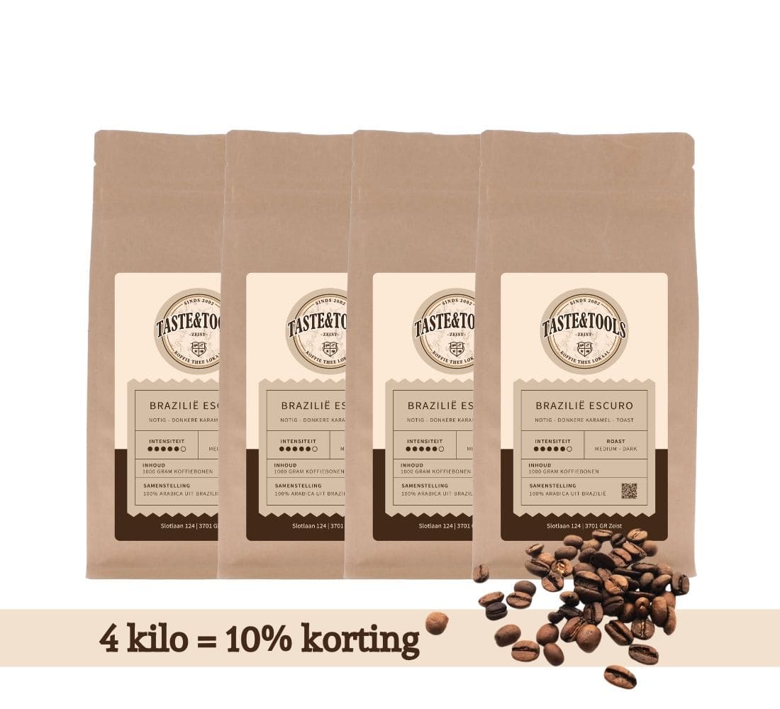 Brazilië Escuro 4 kg volumevoordeel koffie