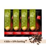 Ethiopië Fairtrade & Organic 4 kg volumevoordeel met 10% korting