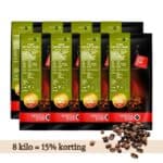 Ethiopië Fairtrade & Organic 8 kg volumevoordeel met 15% korting