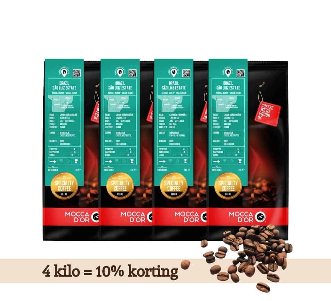Brazil Sao Luiz Estate 4 kg volumevoordeel koffie