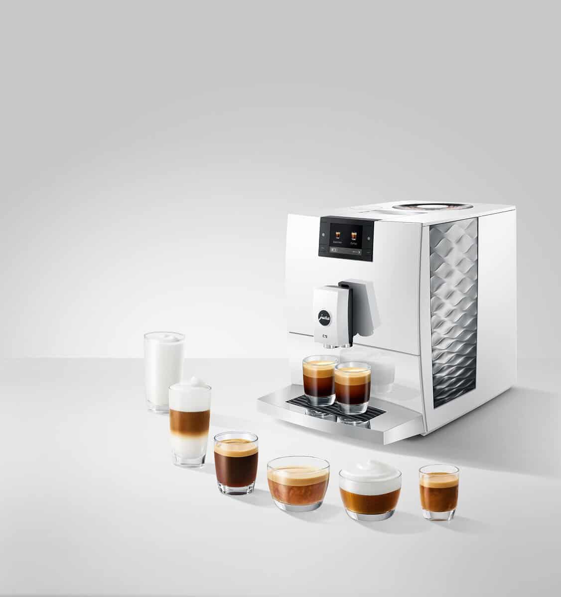 C9 Piano White met ruime keuze aan koffiespecialiteiten