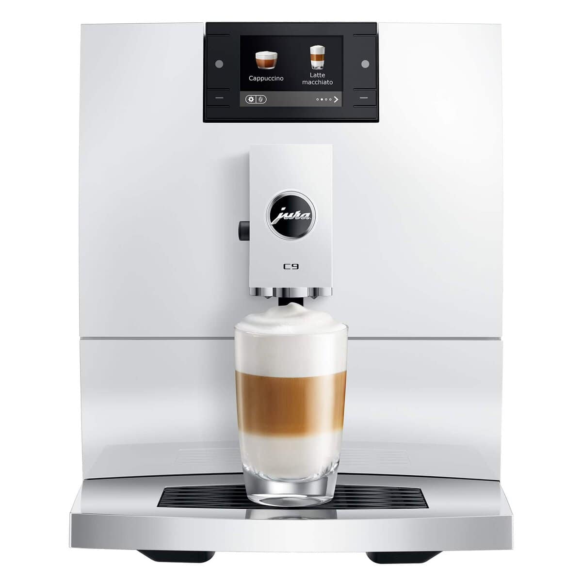 Latte macchiato uit de C9 Piano White