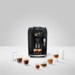 E8 Piano Black met ruime keuze aan koffiespecialiteiten