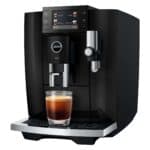 E8 Piano Black volautomatische koffiemachine van JURA