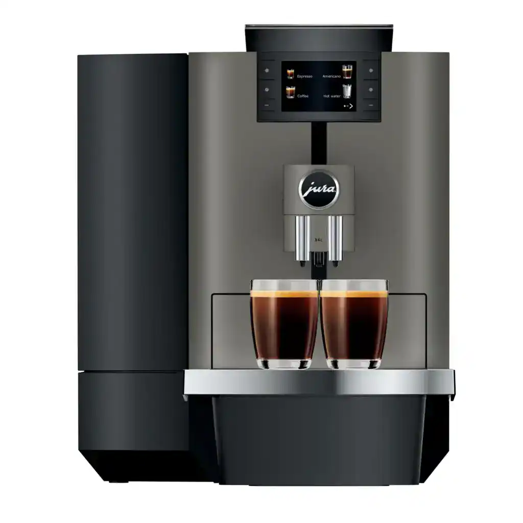 X4c Dark Inox voor hoog koffieverbruik
