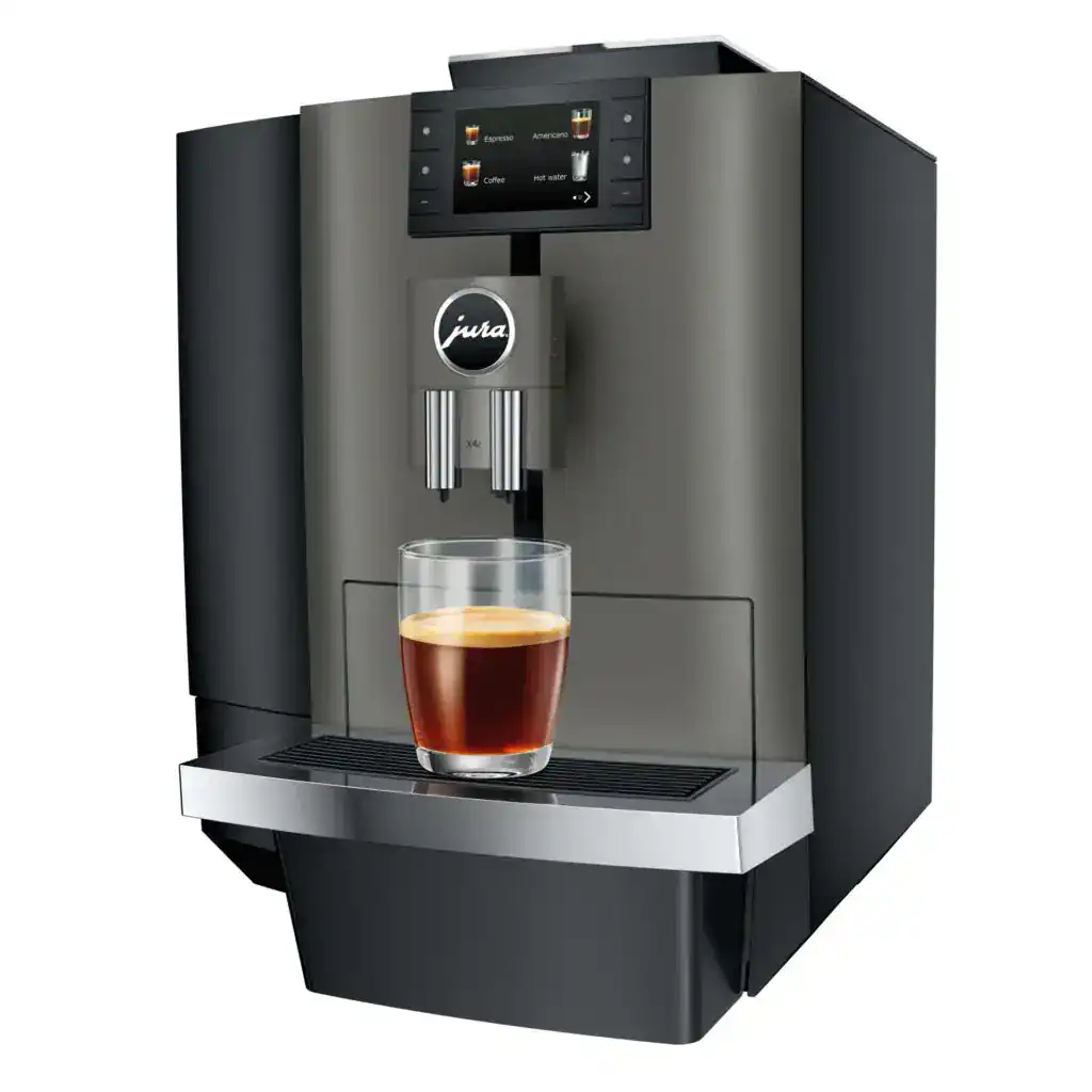 X4c Dark Inox professionele horecakoffiemachine van JURA