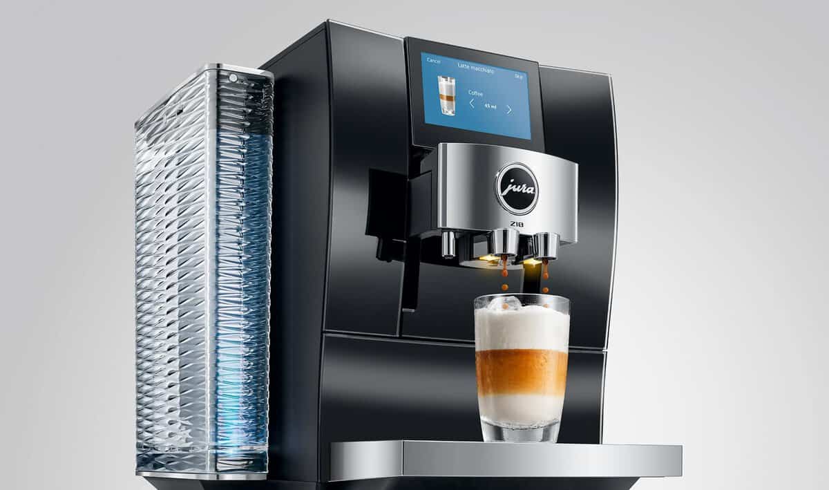 Z10 Diamond Black zet een Cold Brew latte macchiato
