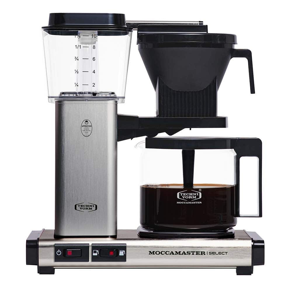 Moccamaster KBG Select Brushed, filterkoffiemachine