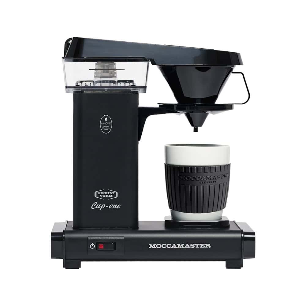 Moccamaster Cup-One Matt Black, eenkops koffiemachine