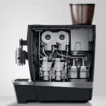 GIGA X8c Aluminium Black horecavolautomaat met vaste waterleiding