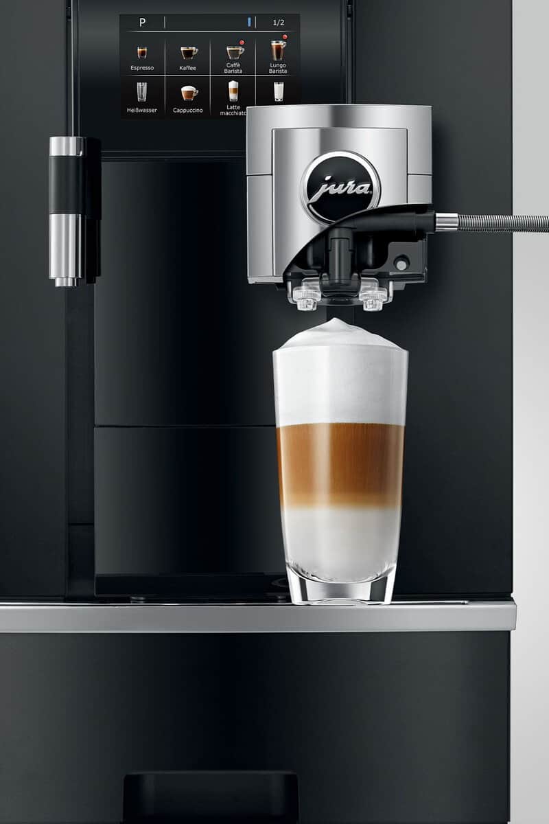 GIGA X8 Aluminium Black zet twee koppen tegelijk
