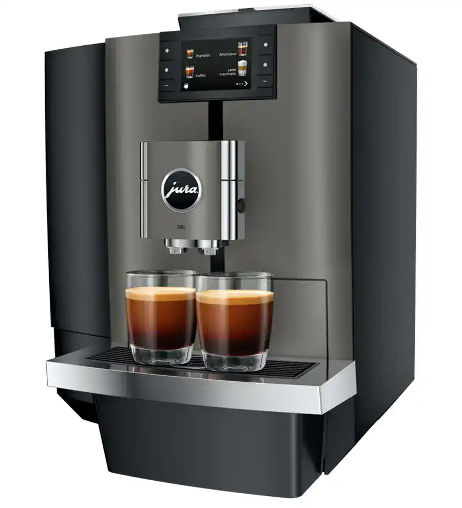 X10c Dark Inox professionele horecakoffiemachine van JURA