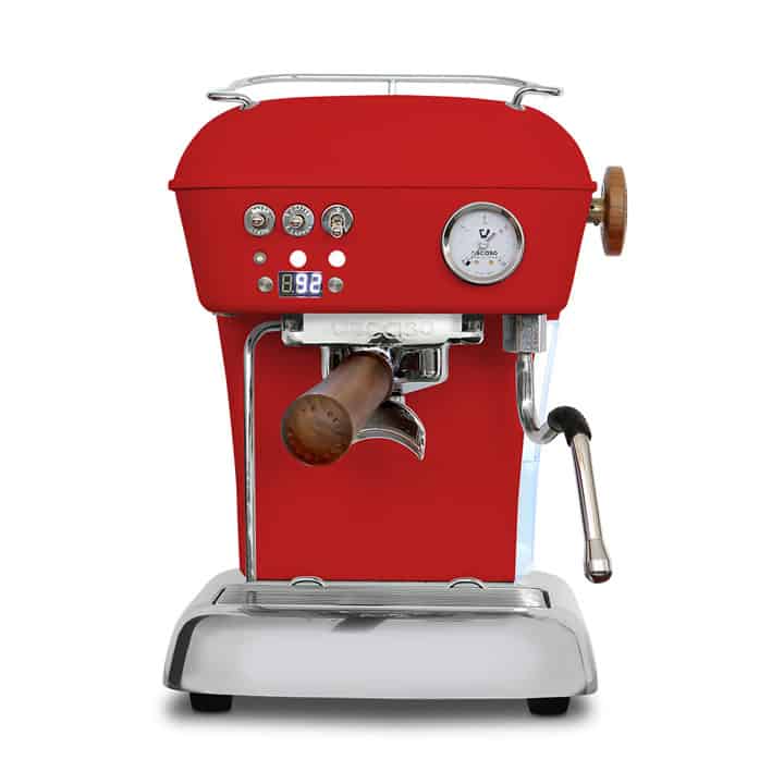 Ascaso Dream PID espressomachine in rood