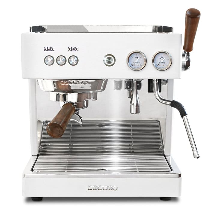 Ascaso Baby T ONE espressomachine in wit