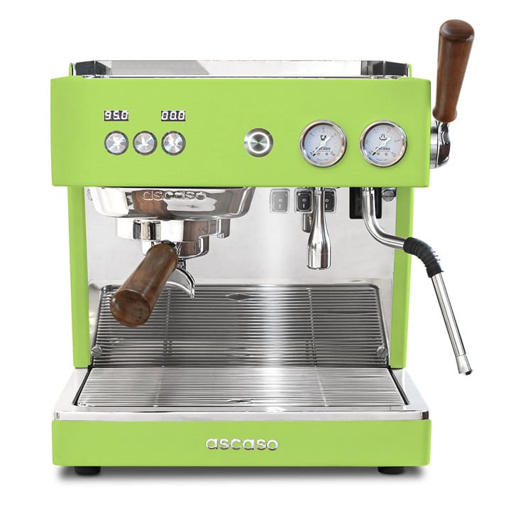 Ascaso Baby T ONE espressomachine in groen