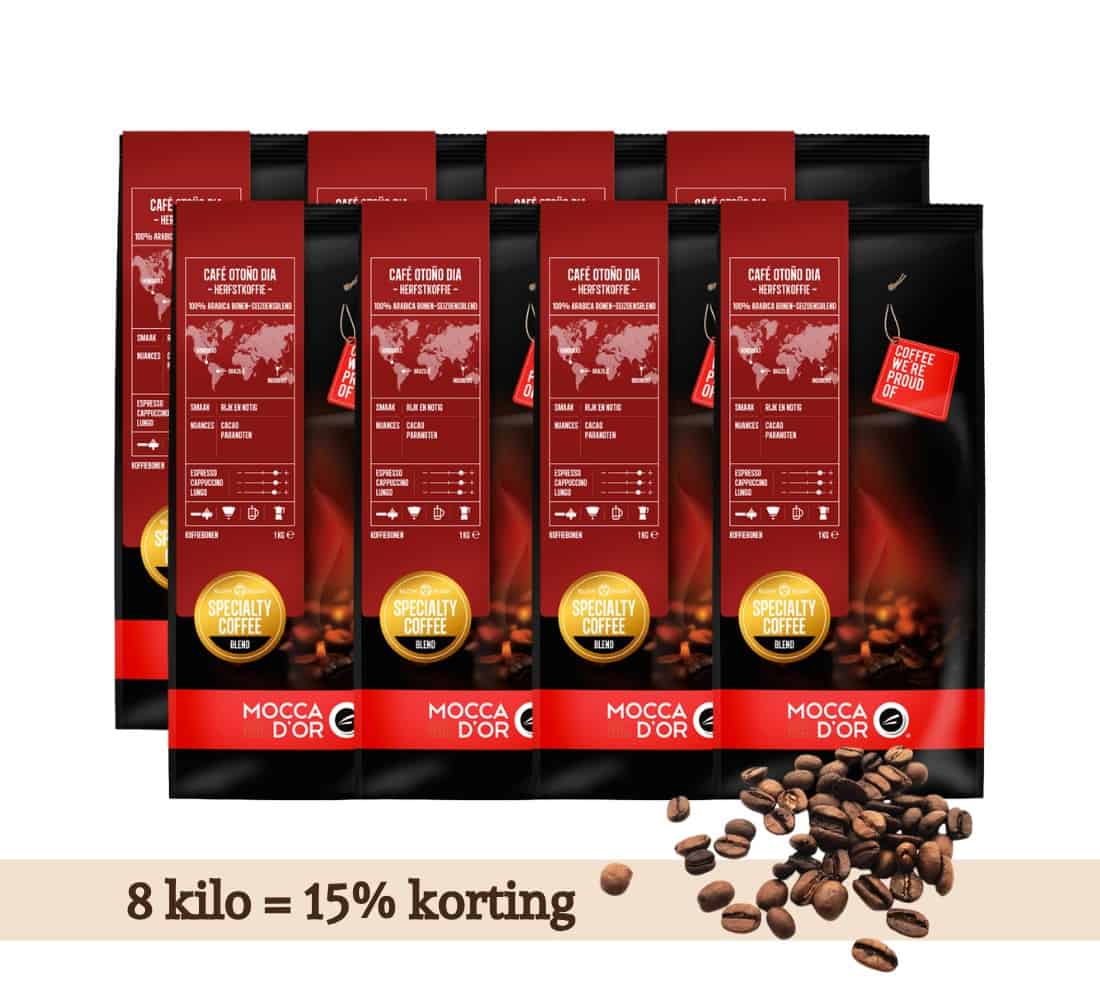 Café Otoña Dia herfstkoffie 8 kg voordeelverpakking