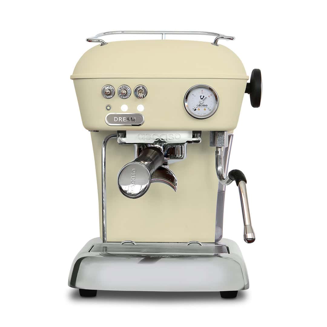Ascaso Dream ONE espressomachine in crème