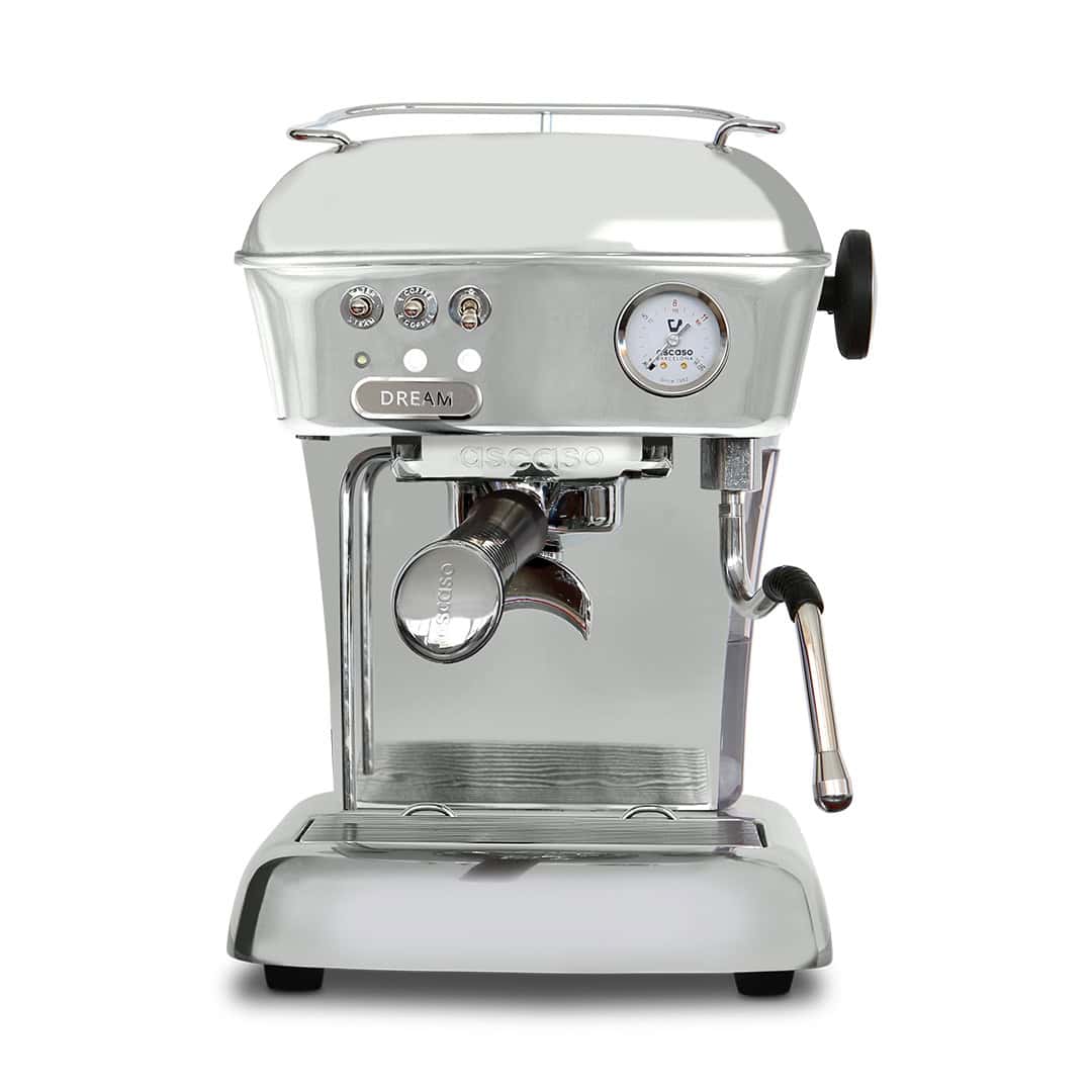 Ascaso Dream ONE espressomachine in gepolijst aluminium