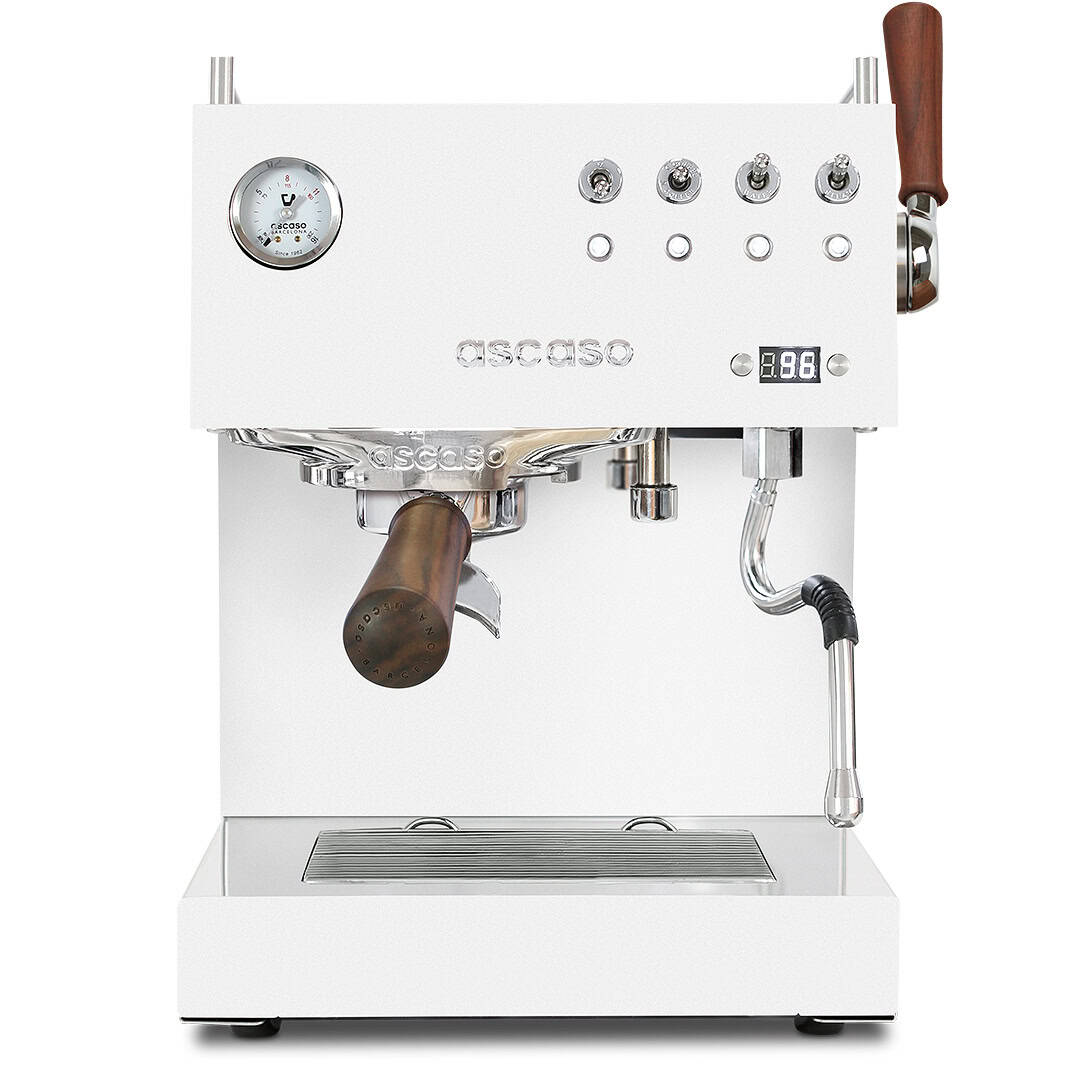 Ascaso Steel Duo PLUS espressomachine in wit