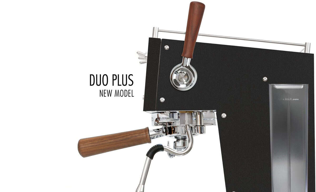 Ascaso Steel Duo PLUS espressomachine zijaanzicht