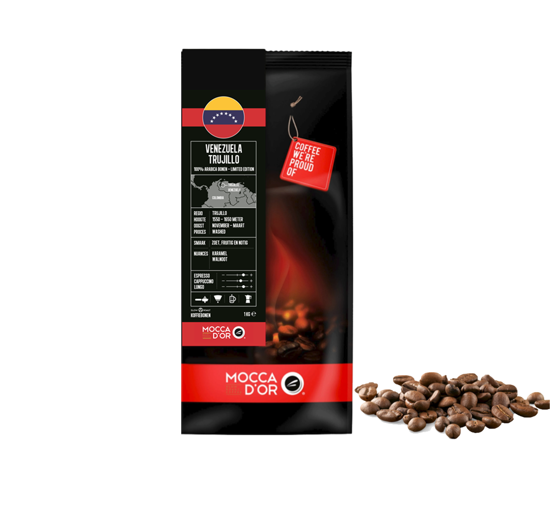 Venezuela Trujillo single origin koffiebonen uit Venezuela